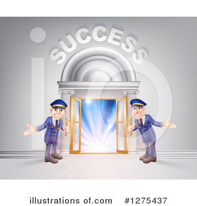 Royalty-Free (RF) Success Clipart Illustration by AtStockIllustration - Stock Sample #1275437