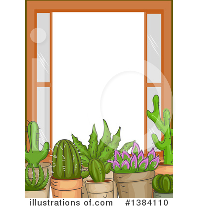 Cactus Clipart #1384110 by BNP Design Studio