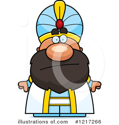 Royalty-Free (RF) Sultan Clipart Illustration by Cory Thoman - Stock Sample #1217266