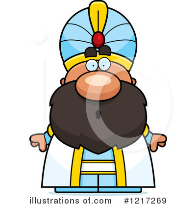 Royalty-Free (RF) Sultan Clipart Illustration by Cory Thoman - Stock Sample #1217269