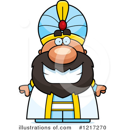 Royalty-Free (RF) Sultan Clipart Illustration by Cory Thoman - Stock Sample #1217270