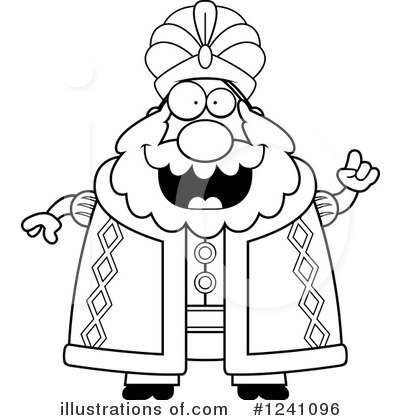 Royalty-Free (RF) Sultan Clipart Illustration by Cory Thoman - Stock Sample #1241096