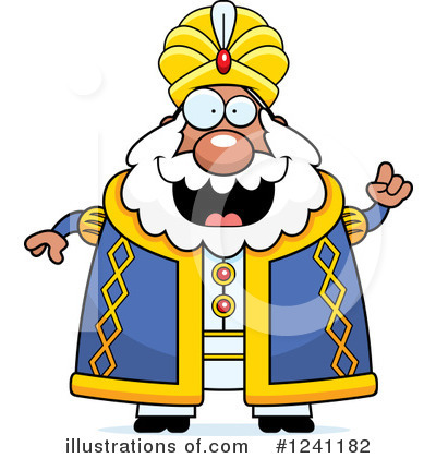 Royalty-Free (RF) Sultan Clipart Illustration by Cory Thoman - Stock Sample #1241182