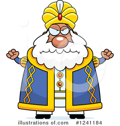 Royalty-Free (RF) Sultan Clipart Illustration by Cory Thoman - Stock Sample #1241184