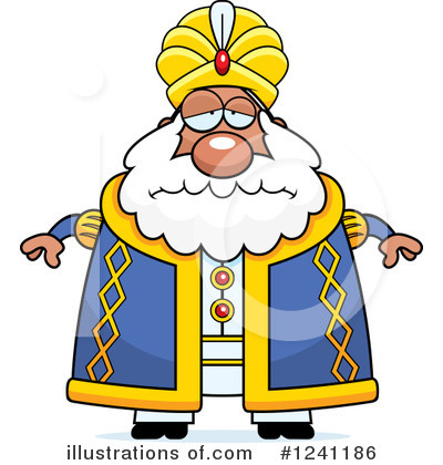 Royalty-Free (RF) Sultan Clipart Illustration by Cory Thoman - Stock Sample #1241186