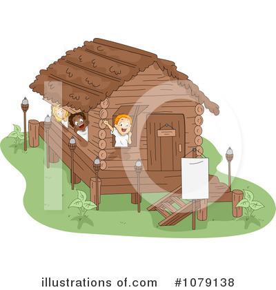 Log Cabin Clipart #1079138 by BNP Design Studio