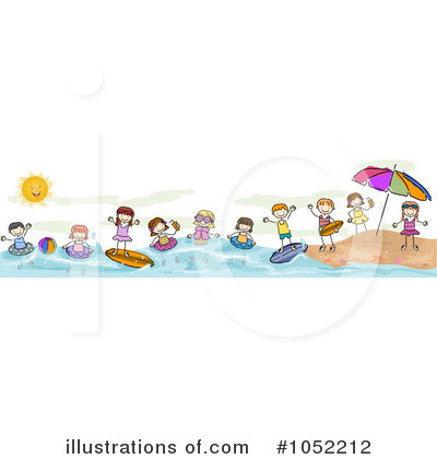 Royalty-Free (RF) Summer Clipart Illustration by BNP Design Studio - Stock Sample #1052212