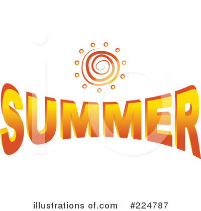 Royalty-Free (RF) Summer Clipart Illustration by Prawny - Stock Sample #224787