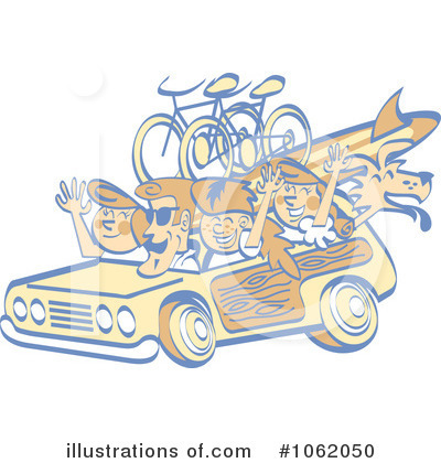 Royalty-Free (RF) Summer Time Clipart Illustration by Andy Nortnik - Stock Sample #1062050