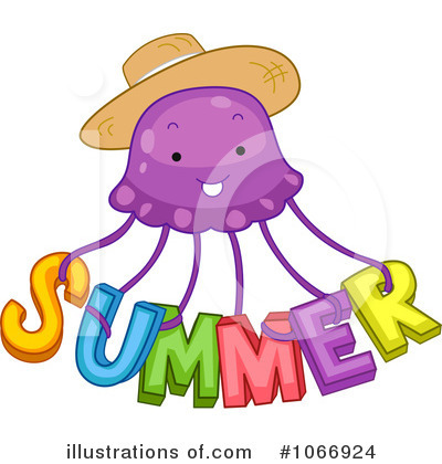 Jellyfish Clipart #1066924 by BNP Design Studio