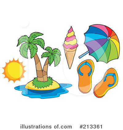 Palm Trees Clipart #213361 by visekart