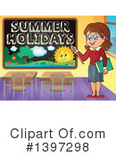 Summer Vacation Clipart #1397298 by visekart