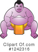 Sumo Wrestling Clipart #1242316 by Lal Perera