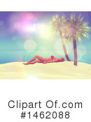Sun Bathing Clipart #1462088 by KJ Pargeter