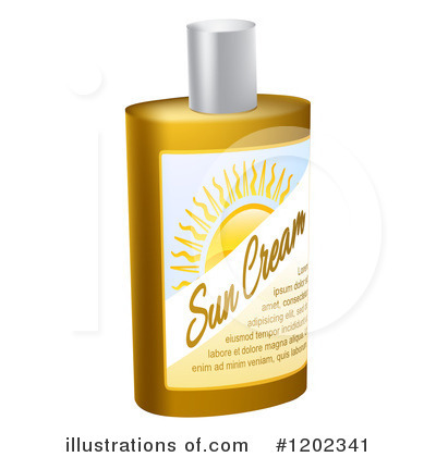 Royalty-Free (RF) Sun Block Clipart Illustration by AtStockIllustration - Stock Sample #1202341