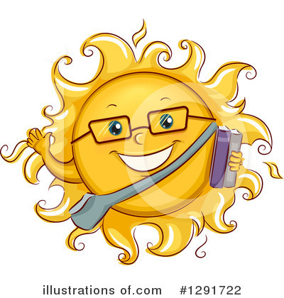 Royalty-Free (RF) Sun Character Clipart Illustration by BNP Design Studio - Stock Sample #1291722