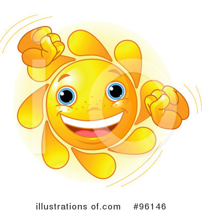 Sun Face Clipart #96146 by Pushkin