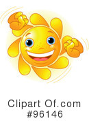 Sun Character Clipart #96146 by Pushkin