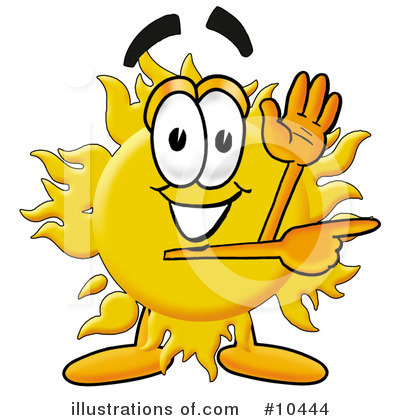 Sun Clipart #10444 by Mascot Junction