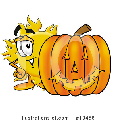 Royalty-Free (RF) Sun Clipart Illustration by Mascot Junction - Stock Sample #10456