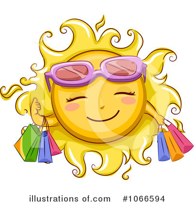 Sun Character Clipart #1066594 by BNP Design Studio