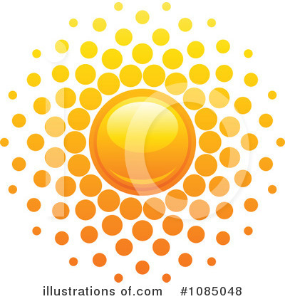 Royalty-Free (RF) Sun Clipart Illustration by elena - Stock Sample #1085048
