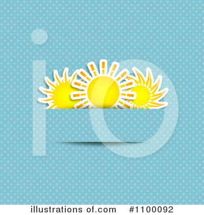 Royalty-Free (RF) Sun Clipart Illustration by KJ Pargeter - Stock Sample #1100092