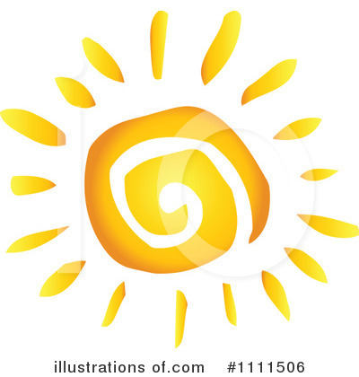 Royalty-Free (RF) Sun Clipart Illustration by Hit Toon - Stock Sample #1111506