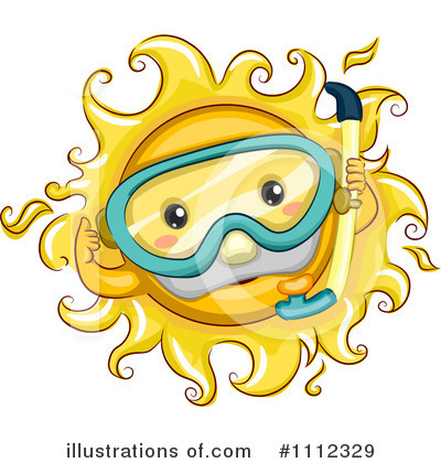 Sun Character Clipart #1112329 by BNP Design Studio