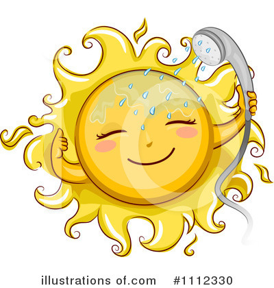 Sun Character Clipart #1112330 by BNP Design Studio