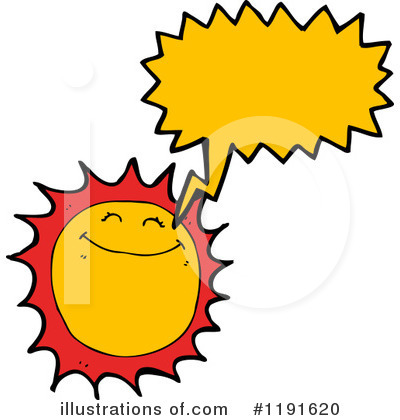 Royalty-Free (RF) Sun Clipart Illustration by lineartestpilot - Stock Sample #1191620