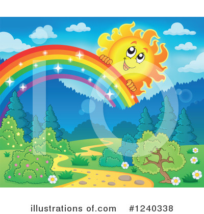 Rainbow Clipart #1240338 by visekart