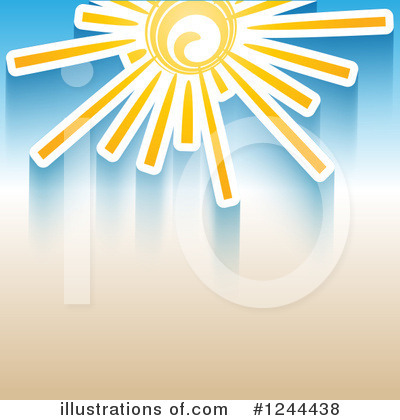 Royalty-Free (RF) Sun Clipart Illustration by KJ Pargeter - Stock Sample #1244438