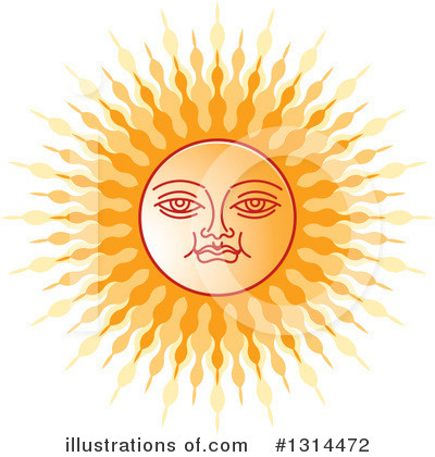 Sun Clipart #1314472 by Lal Perera