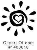 Sun Clipart #1408818 by Hit Toon