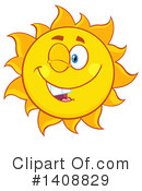 Sun Clipart #1408829 by Hit Toon