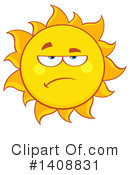 Sun Clipart #1408831 by Hit Toon