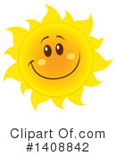 Sun Clipart #1408842 by Hit Toon
