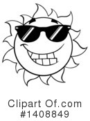 Sun Clipart #1408849 by Hit Toon
