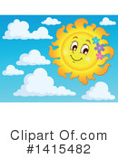 Sun Clipart #1415482 by visekart