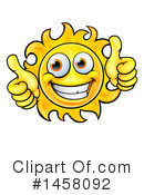 Sun Clipart #1458092 by AtStockIllustration