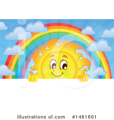 Royalty-Free (RF) Sun Clipart Illustration by visekart - Stock Sample #1461601