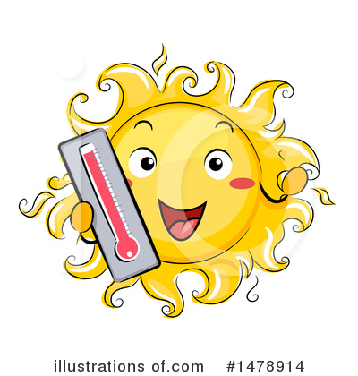 Sun Character Clipart #1478914 by BNP Design Studio