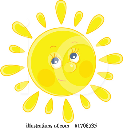 Royalty-Free (RF) Sun Clipart Illustration by Alex Bannykh - Stock Sample #1708535