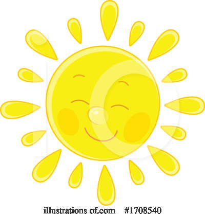 Royalty-Free (RF) Sun Clipart Illustration by Alex Bannykh - Stock Sample #1708540