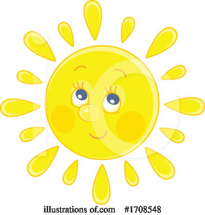 Royalty-Free (RF) Sun Clipart Illustration by Alex Bannykh - Stock Sample #1708548