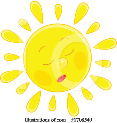 Royalty-Free (RF) Sun Clipart Illustration by Alex Bannykh - Stock Sample #1708549