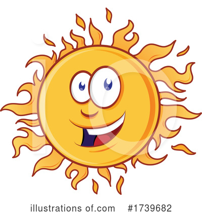 Royalty-Free (RF) Sun Clipart Illustration by Domenico Condello - Stock Sample #1739682