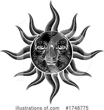 Royalty-Free (RF) Sun Clipart Illustration by AtStockIllustration - Stock Sample #1748775