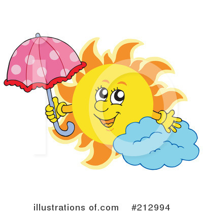 Royalty-Free (RF) Sun Clipart Illustration by visekart - Stock Sample #212994
